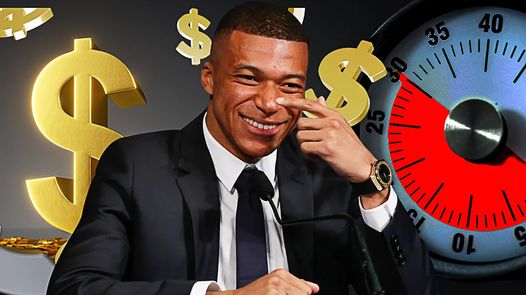 Salaire Mbappe par minute